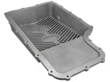 Street Series Transmission Pan Raw w/ Machined Fins Ford Super Duty Trucks 11-21 (6R140 Transmission) aFe Power