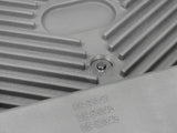 Street Series Transmission Pan Raw w/ Machined Fins Ford Super Duty Trucks 11-21 (6R140 Transmission) aFe Power