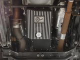 Pro Series Transmission Pan Black w/ Machined Fins Ford Super Duty Trucks 11-21 (6R140 Transmission) aFe Power