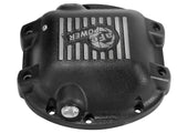 Pro Series Rear Differential Cover Black w/ Machined Fins Jeep Wrangler (TJ/JK) 97-18 Dana 30 aFe Power