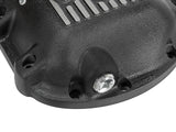 Pro Series Rear Differential Cover Black w/ Machined Fins Jeep Wrangler (TJ/JK) 97-18 Dana 30 aFe Power