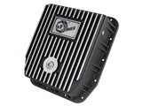 Street Series Transmission Pan Black w/ Machined Fins Ford Trucks 80-92 aFe Power