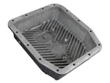 Street Series Transmission Pan Black w/ Machined Fins Ford Trucks 80-92 aFe Power