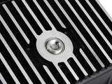Street Series Transmission Pan Black w/ Machined Fins Ford Trucks 80-92 aFe Power