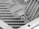 Street Series Transmission Pan Raw w/ Machined Fins Ford Trucks 93-08 aFe Power