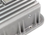 Street Series Transmission Pan Raw w/ Machined Fins Ford Trucks 93-08 aFe Power
