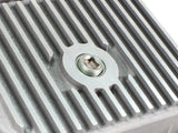 Street Series Transmission Pan Raw w/ Machined Fins Ford Trucks 93-08 aFe Power