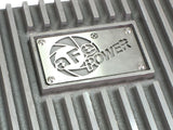 Street Series Transmission Pan Raw w/ Machined Fins Ford Trucks 93-08 aFe Power