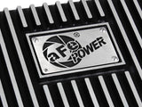 Pro Series Transmission Pan Black w/ Machined Fins Ford Trucks 93-08 aFe Power