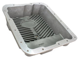 Street Series Transmission Pan Raw w/ Machined Fins GM Trucks 99-16 aFe Power