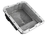 Pro Series Transmission Pan Black w/ Machined Fins GM Trucks 99-16 aFe Power