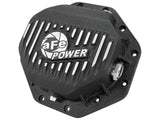 Pro Series Rear Differential Cover Black w/ Machined Fins Dodge 1500 94-18/ Ram EcoDiesel 14-22 (Corporate 9.25-12) aFe Power