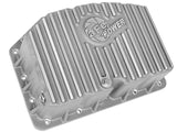 Street Series Engine Oil Pan Raw w/ Machined Fins Ford Diesel Trucks 11-26 V8-6.7L (td) aFe Power