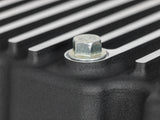 Pro Series Engine Oil Pan Black w/ Machined Fins Ford Diesel Trucks 11-26 V8-6.7L (td) aFe Power