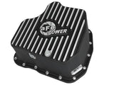 Pro Series Engine Oil Pan Black w/ Machined Fins GM Diesel Trucks 01-10 V8-6.6L (td) LB7/Lly/Lbz/Lmm 12 aFe Power