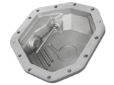 Street Series Rear Differential Cover Raw w/ Machined Fins Ford Diesel Trucks 17-23 V8-6.7L (td) (Dana M275-14) aFe Power