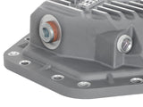 Street Series Rear Differential Cover Raw w/ Machined Fins Ford Diesel Trucks 17-23 V8-6.7L (td) (Dana M275-14) aFe Power