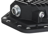 Pro Series Rear Differential Cover Black w/ Machined Fins Ford Diesel Trucks 17-23 V8-6.7L (td) (Dana M275-14) aFe Power
