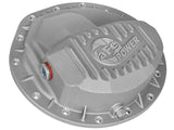 Street Series Rear Differential Cover Raw w/ Machined Fins Nissan Titan Xd 16-19 V8-5.0L (td) (Aam 9.5-14) aFe Power