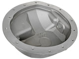 Street Series Rear Differential Cover Raw w/ Machined Fins Nissan Titan Xd 16-19 V8-5.0L (td) (Aam 9.5-14) aFe Power