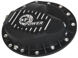 Pro Series Rear Differential Cover Black w/ Machined Fins Nissan Titan Xd 16-19 V8-5.0L (td) (Aam 9.5-14) aFe Power