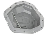 Street Series Rear Differential Cover Raw w/ Machined Fins Ford Diesel Trucks 17-23 V8-6.7L (td) (Dana M300-14) aFe Power