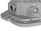 Street Series Rear Differential Cover Raw w/ Machined Fins Ford Diesel Trucks 17-23 V8-6.7L (td) (Dana M300-14) aFe Power