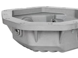 Street Series Rear Differential Cover Raw w/ Machined Fins Ford Diesel Trucks 17-23 V8-6.7L (td) (Dana M300-14) aFe Power