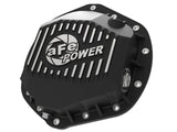 Pro Series Rear Differential Cover Black w/ Machined Fins Dodge Trucks 2500/3500 03-18 aFe Power