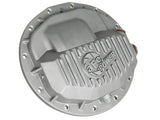Street Series Front Differential Cover Raw w/ Machined Fins Dodge Trucks 2500/3500 13-23 (Aam 9.25-12) aFe Power