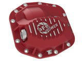 Pro Series Front Differential Cover Red Jeep Wrangler (Jl) 18-23 L4-2.0L (t)/ V6-3.6L (Dana M186) aFe Power