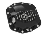 Pro Series Front Differential Cover Black w/ Oil Jeep Wrangler (Jl) 18-23 L4-2.0L (t)/ V6-3.6L (Dana M186) aFe Power