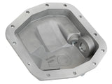 Street Series Front Differential Cover Raw Finish w/ Machined Fins Jeep Wrangler (Jl) 18-23/ Gladiator (Jt) 20-23 (Dana M210) aFe Power