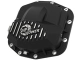 Pro Series Front Differential Cover Black Finish w/ Machined Fins Jeep Wrangler (Jl) 18-23/ Gladiator (Jt) 20-23 (Dana M210) aFe Power