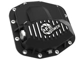 Pro Series Front Differential Cover Black Finish w/ Machined Fins Jeep Wrangler (Jl) 18-23/ Gladiator (Jt) 20-23 (Dana M210) aFe Power
