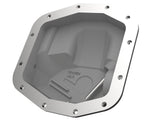 Pro Series Front Differential Cover Black Finish w/ Machined Fins Jeep Wrangler (Jl) 18-23/ Gladiator (Jt) 20-23 (Dana M210) aFe Power
