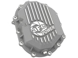 Street Series Front Differential Cover Raw w/ Machined Fins GM 2500/3500 11-20 V8-6.0L/6.6L (Aam 9.25) aFe Power