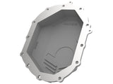Street Series Front Differential Cover Raw w/ Machined Fins GM 2500/3500 11-20 V8-6.0L/6.6L (Aam 9.25) aFe Power