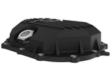 Pro Series Front Differential Cover Black w/ Machined Fins GM 2500/3500 11-20 V8-6.0L/6.6L (Aam 9.25) aFe Power