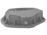 Street Series Rear Differential Cover Raw w/ Machined Fins GM Diesel Trucks 01-19 V8-6.6L (td) LB7/Lly/Lbz/Lmm/Lml/L5P aFe Power