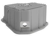 Street Series Engine Oil Pan Raw w/ Machined Fins GM Diesel Trucks 11-16 V8-6.6L (td) Lml 11 Quart Capacity aFe Power