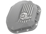Street Series Dana 60 Front Differential Cover Raw w/ Machined Fins Ford F-250/F-350 99-23 (Dana 50 / Dana 60 / Dana 61 Axles) aFe Power