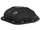 Pro Series Dana 44 Rear Differential Cover Black w/ Machined Fins Jeep Wrangler (TJ/JK) 97-18 aFe Power