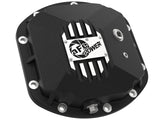 Pro Series Dana 30 Front Differential Cover Black w/ Machined Fins Jeep Wrangler (TJ/JK) 97-18 aFe Power