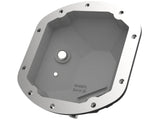 Pro Series Dana 30 Front Differential Cover Black w/ Machined Fins Jeep Wrangler (TJ/JK) 97-18 aFe Power