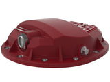 Pro Series Rear Differential Cover Red w/ Machined Fins GM Gas Trucks/SUVs 19-26 (Gmch 9.5) aFe Power