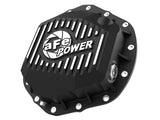 Pro Series Rear Differential Cover Black w/ Machined Fins Ram Trucks 19-26 L6/V8 (Aam 11.5/11.8/12.0-14) aFe Power