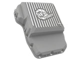 Street Series Transmission Pan Raw w/ Machined Fins Dodge Diesel Trucks 13-23 (68RFE) aFe Power