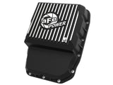 Pro Series Transmission Pan Black w/ Machined Fins Dodge Diesel Trucks 13-23 (68RFE) aFe Power