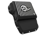 Pro Series Transmission Pan Black w/ Machined Fins Dodge Diesel Trucks 13-23 (68RFE) aFe Power